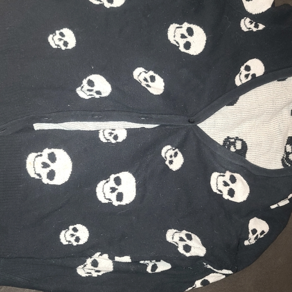 Torrid skull sweater